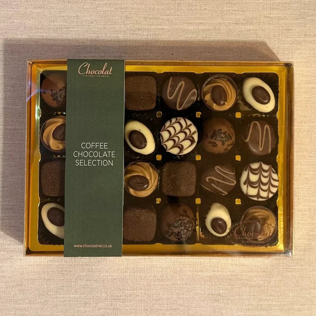Coffee Chocolate Selection | Gift Box of 24 | Chocolat – Chocolat