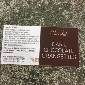 Dark Chocolate Orangettes - Chocolat in Kirkby Lonsdale