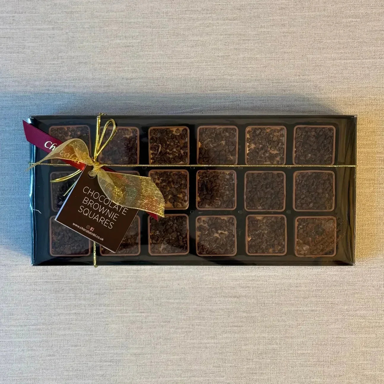 Chocolate Brownie Squares | Gift Box of 18