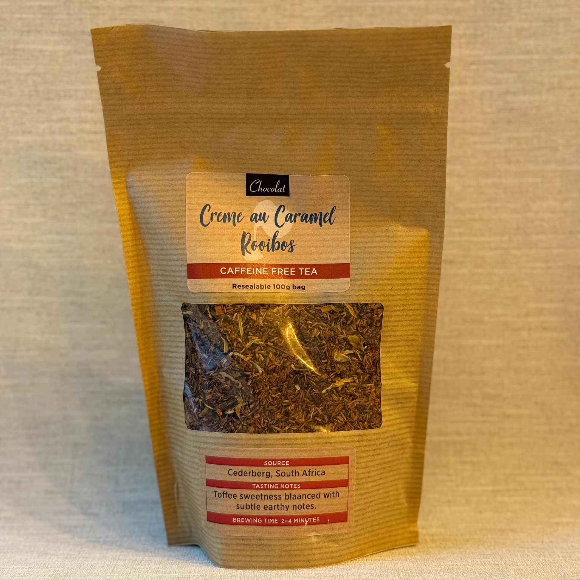 Creme Caramel Rooibos Loose Leaf Tea