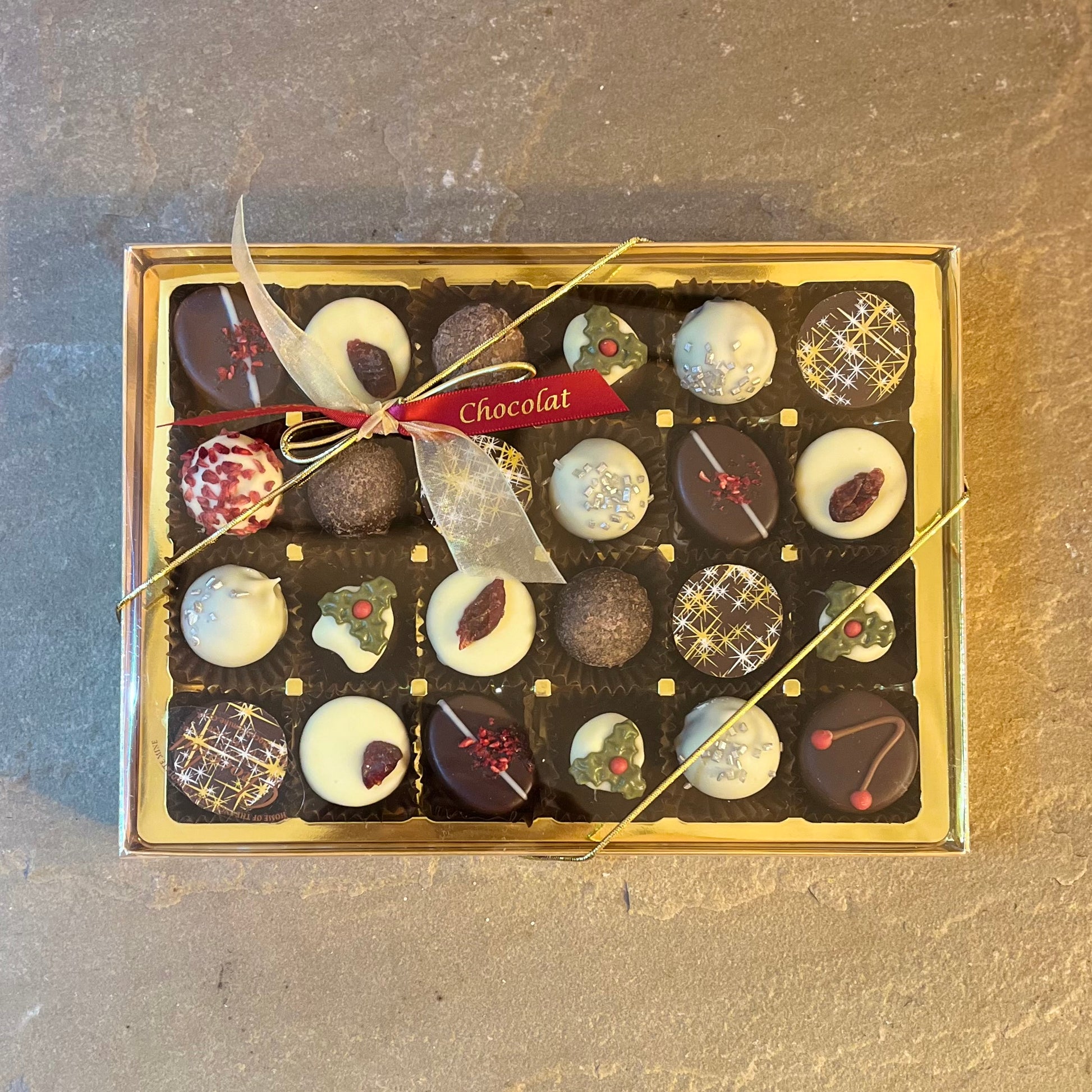 Boozy Festive Favourites Chocolate Selection