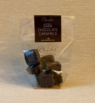 Chewy Dark Chocolate Caramels