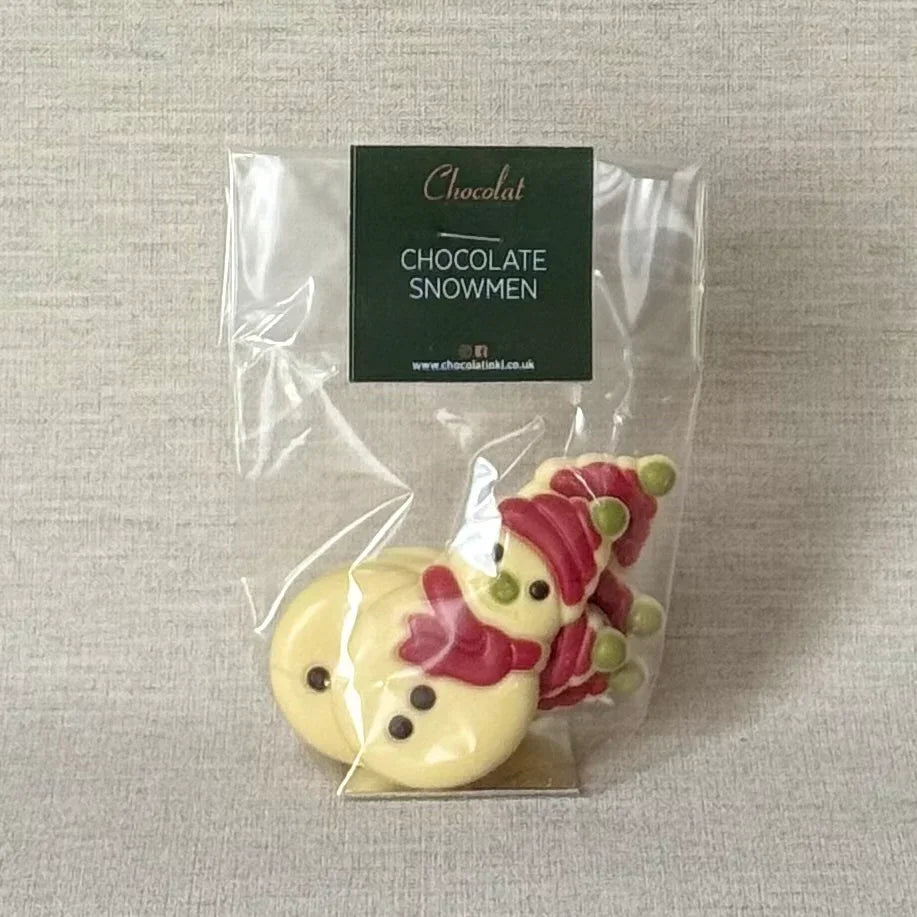 White Chocolate Snowmen | Gift Bag of 5