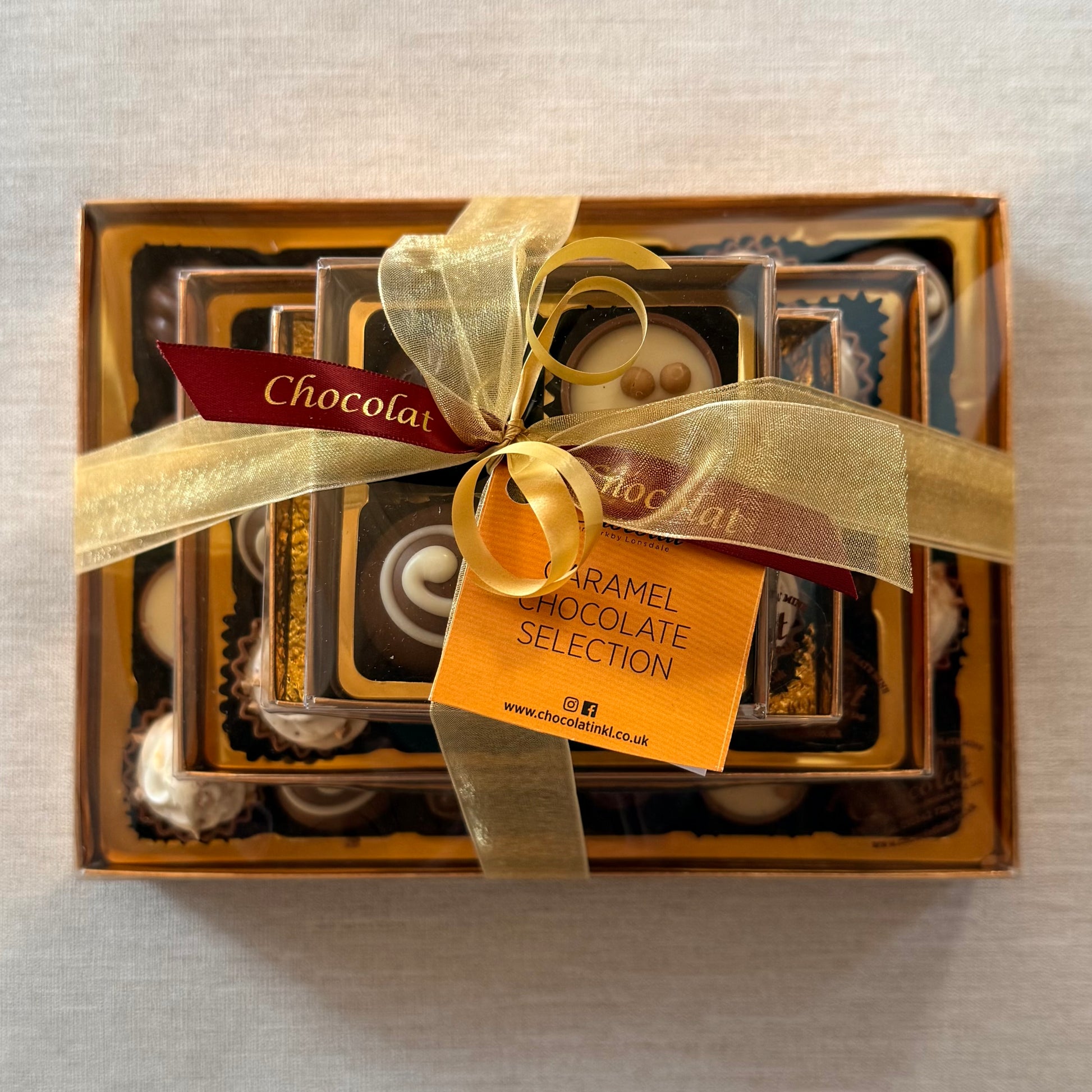 Caramel Chocolate Selection | Luxury Stack of 46