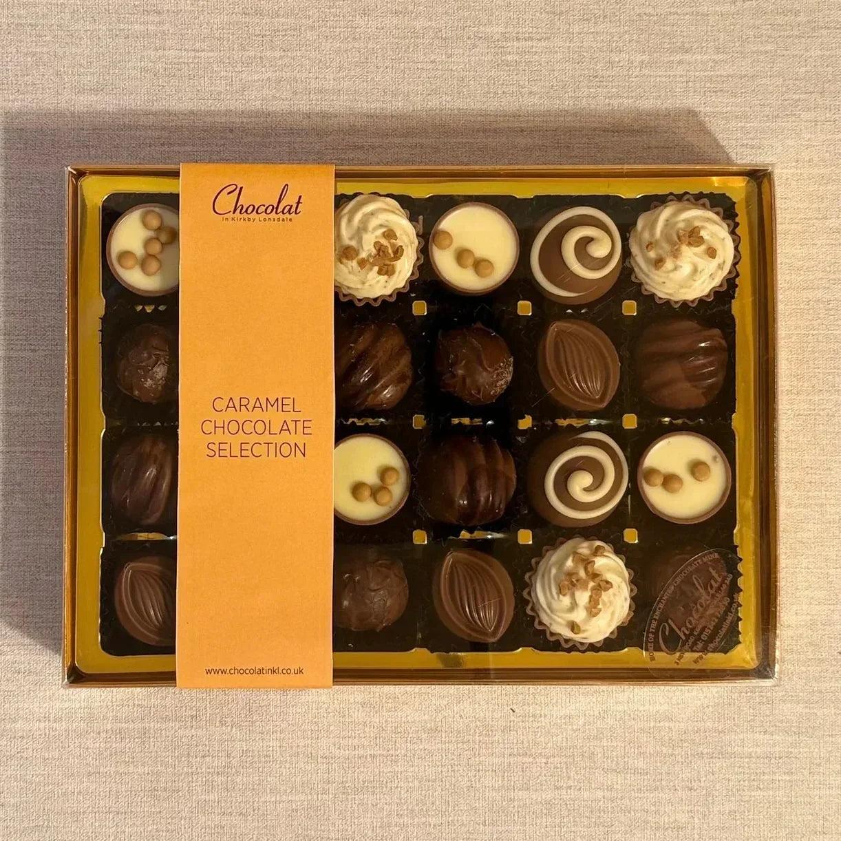 Caramel Chocolate Selection | Gift Box of 24