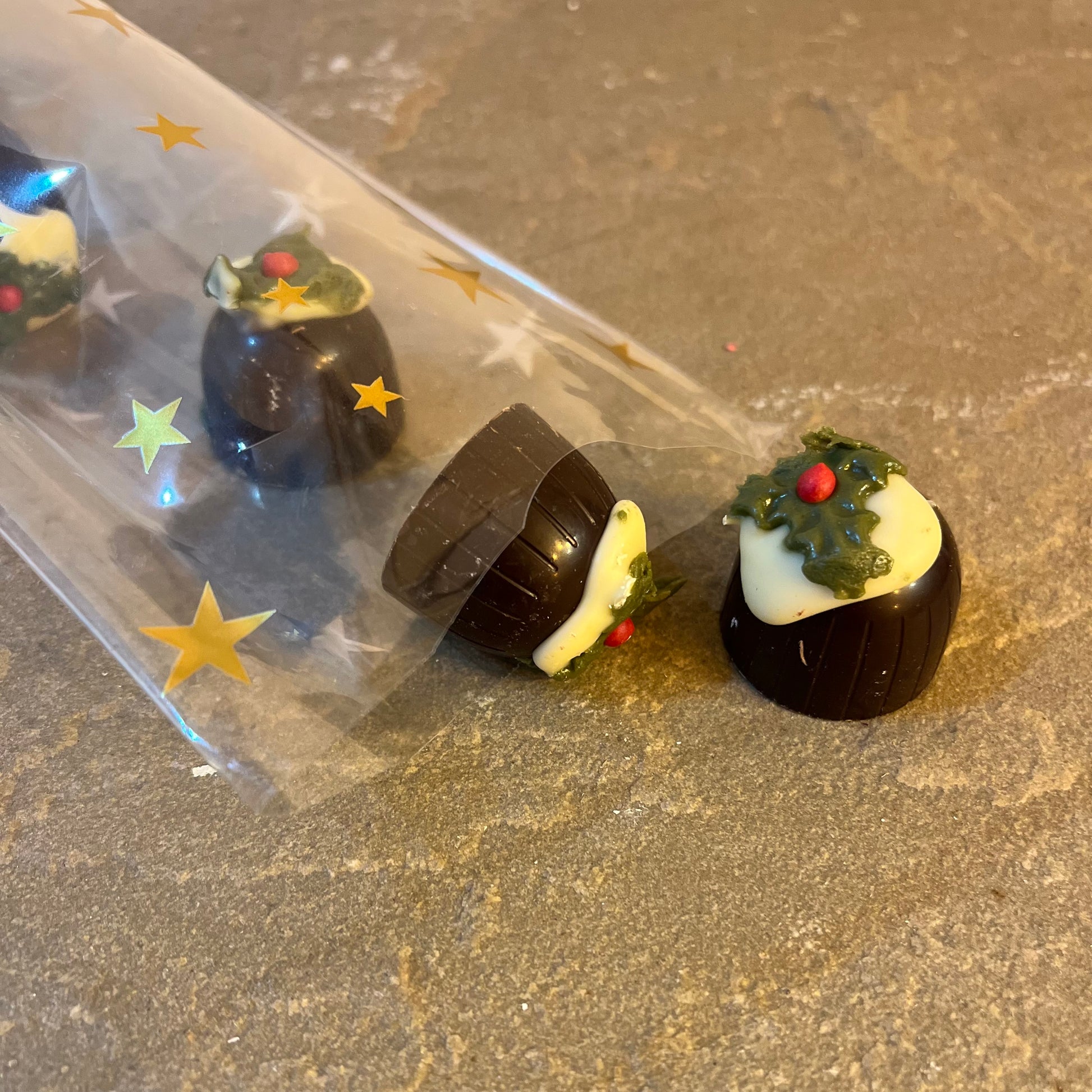 Rum Truffle Christmas Puddings