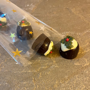 Rum Truffle Christmas Puddings