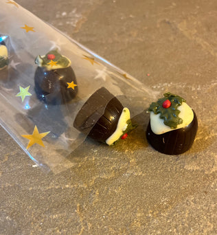 Rum Truffle Christmas Puddings