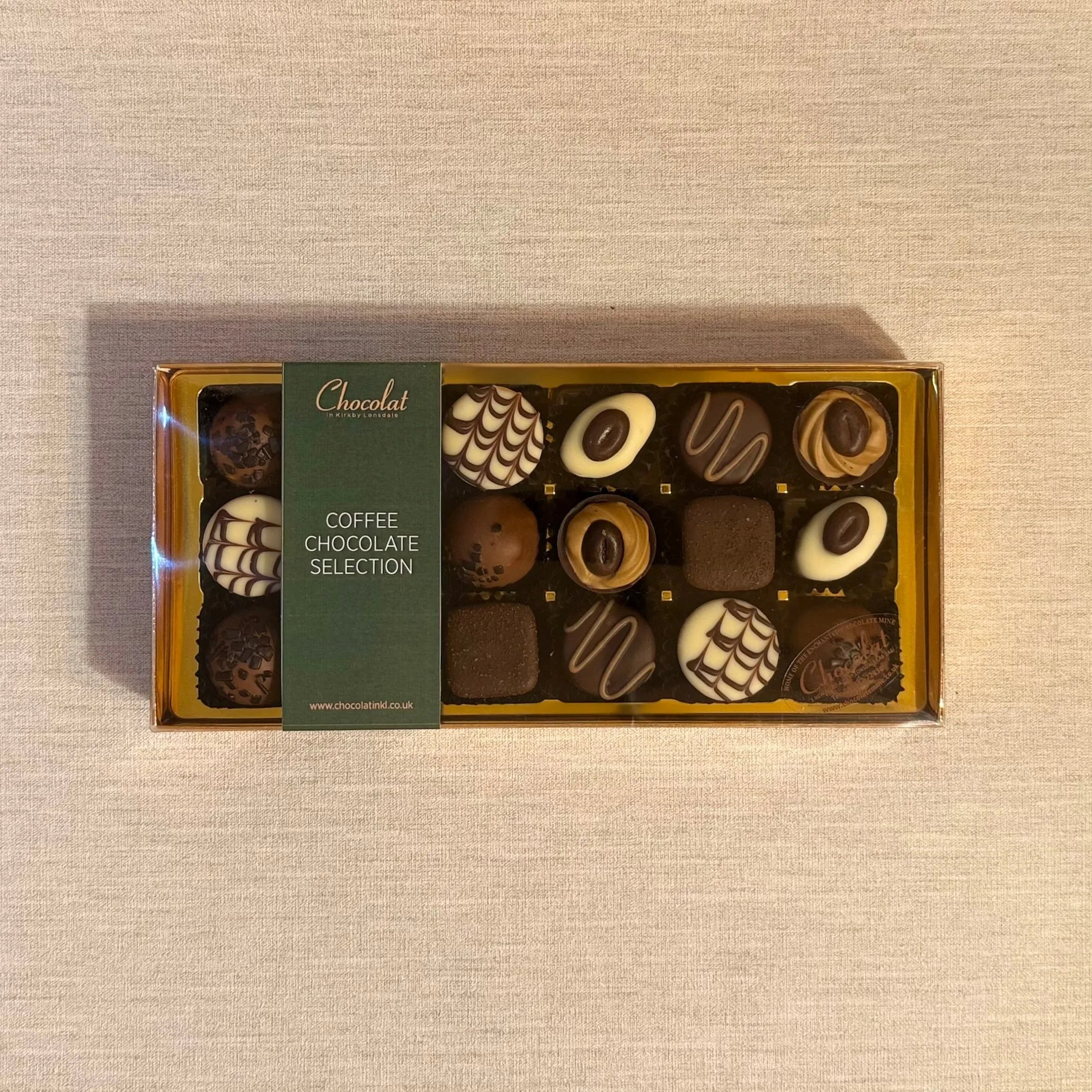 Coffee Chocolate Selection | Gift Box of 18
