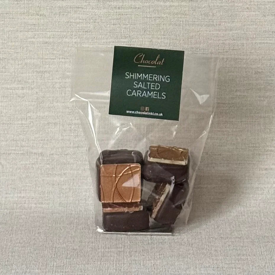 Shimmering Salted Caramels | Gift Bag of 5