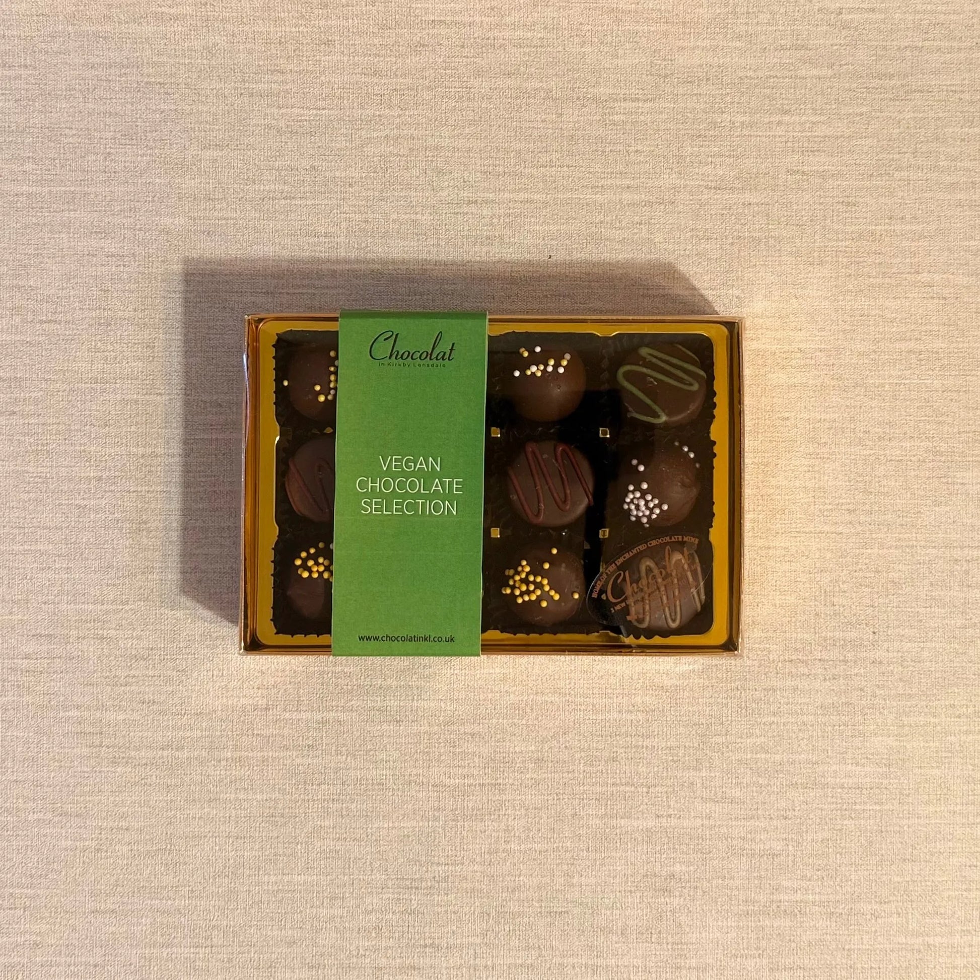 Vegan Chocolate Selection | Gift Box of 12