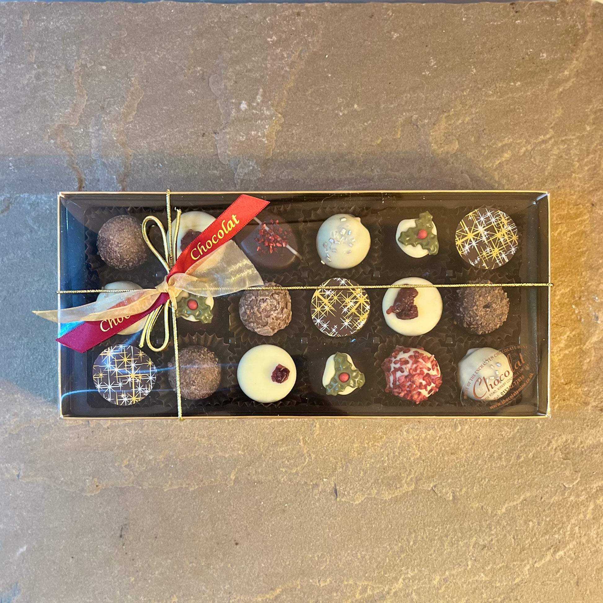 Boozy Festive Favourites Chocolate Selection