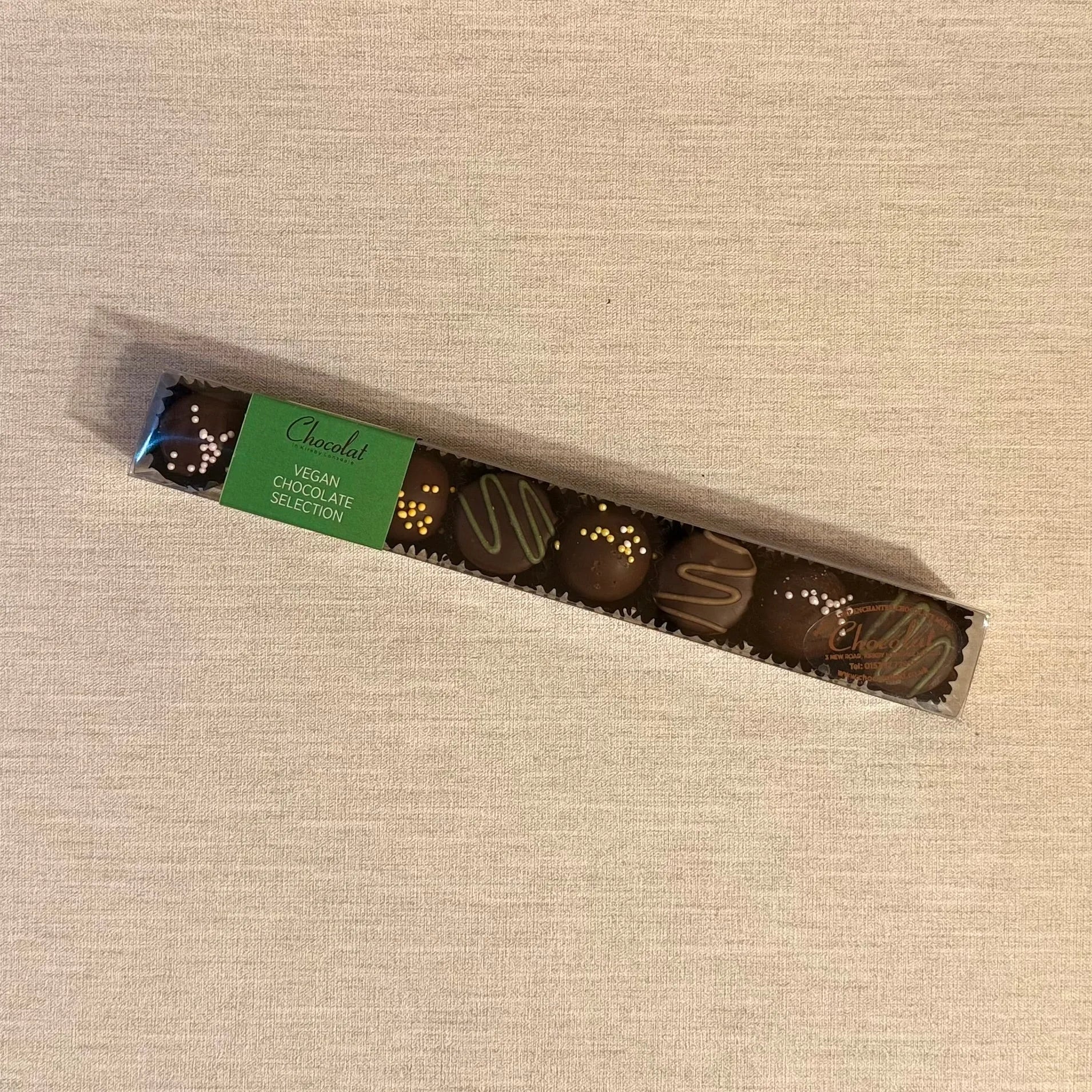 Vegan Chocolate Selection | Stick Box of 8
