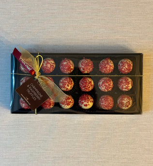 Champagne and Raspberry Truffles