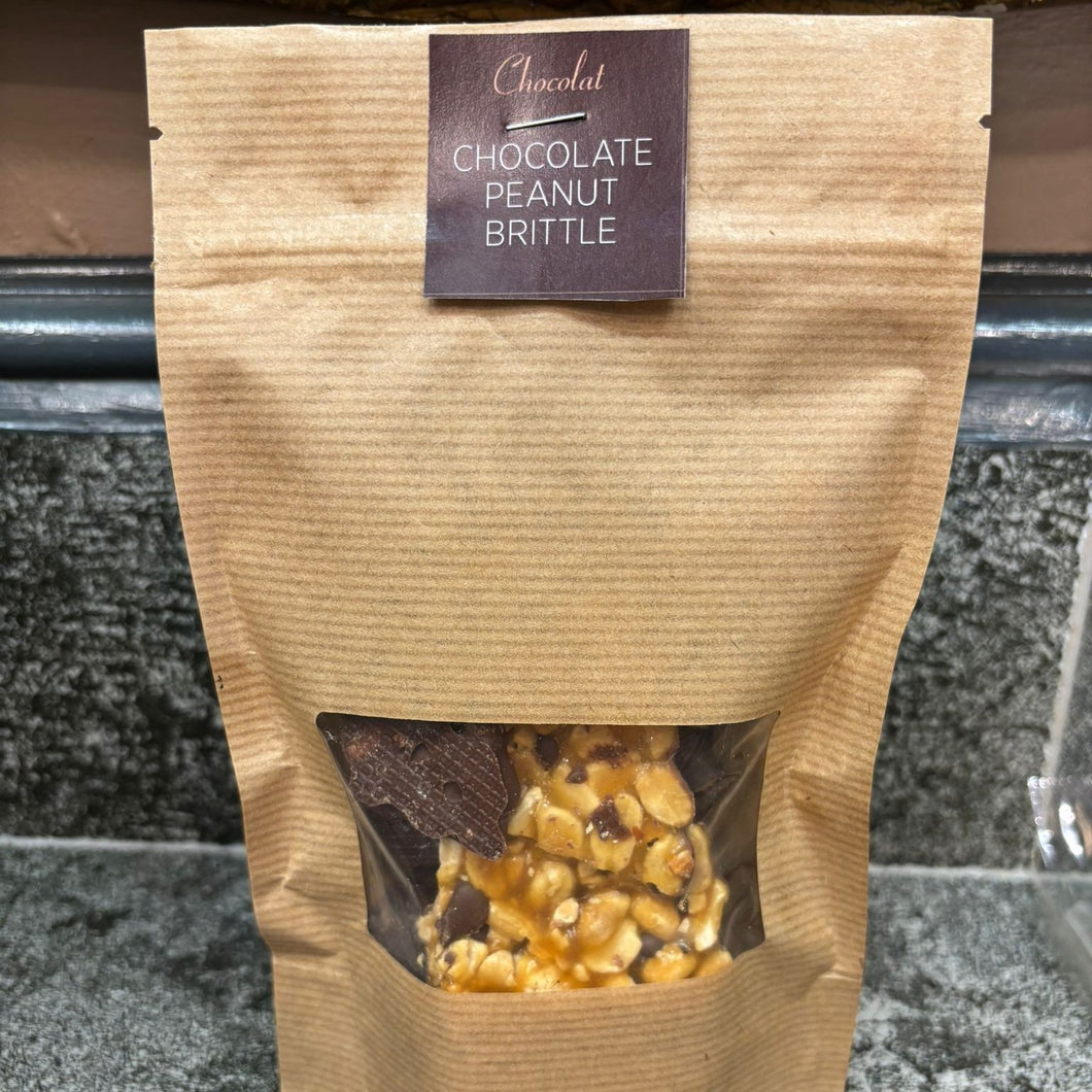 Chocolate Covered Peanut Brittle