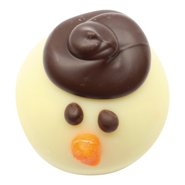 Vanilla Snowman Ganache