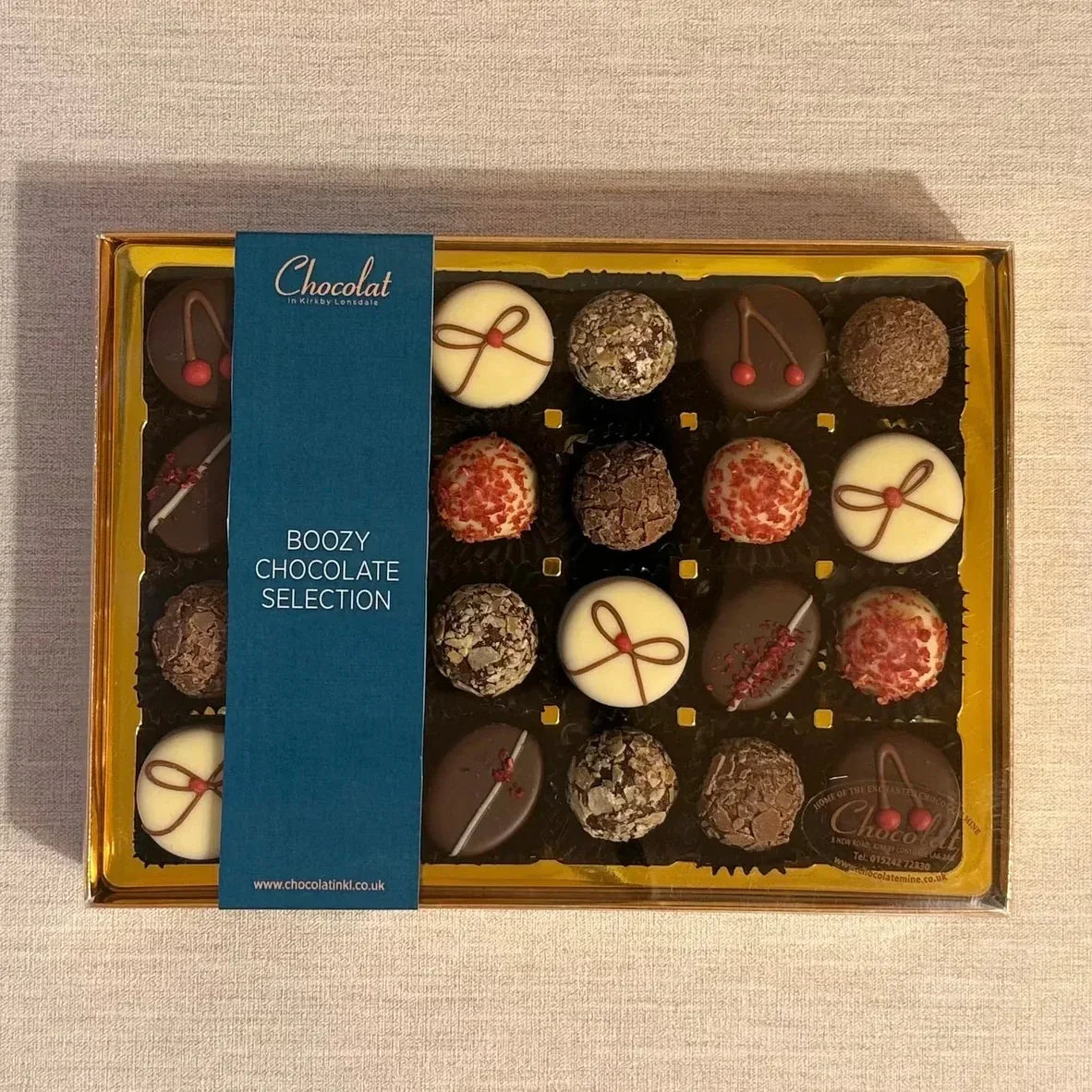 Boozy Chocolate Selection | Gift Box of 24