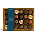 Chocolat in Kirkby Lonsdale Boozy Chocolate Selection gift box featuring 24 assorted liqueur-infused truffles.