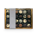 Chocolat in Kirkby Lonsdale Boozy Coffee Selection gift box containing 24 assorted liqueur-infused chocolate truffles.
