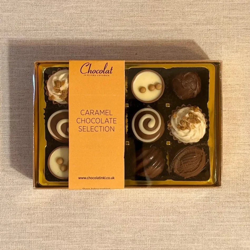 Caramel Chocolate Selection | Gift Box of 12