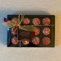 Champagne and Raspberry Truffles | Gift Box of 12