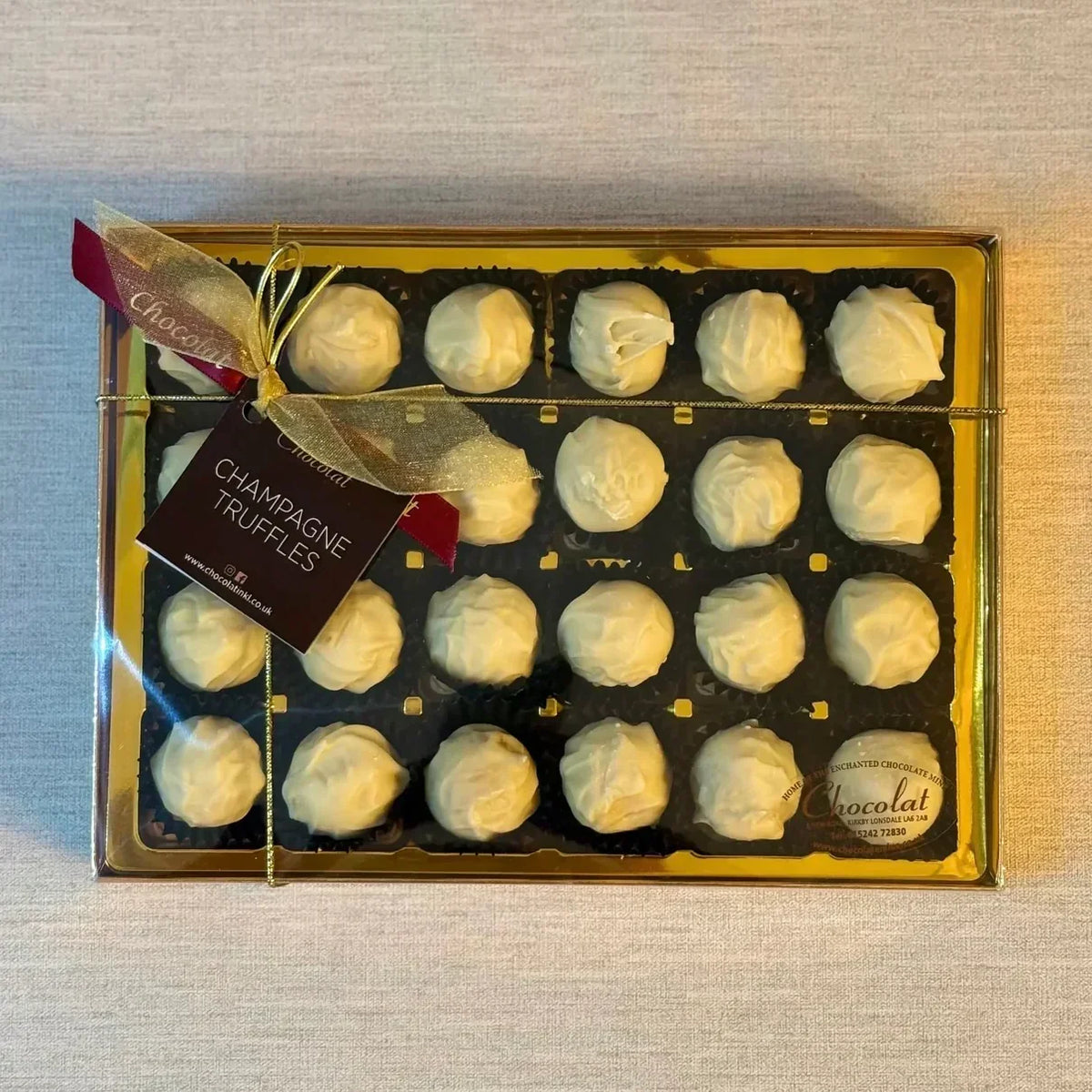Champagne Truffles | Gift Box of 24