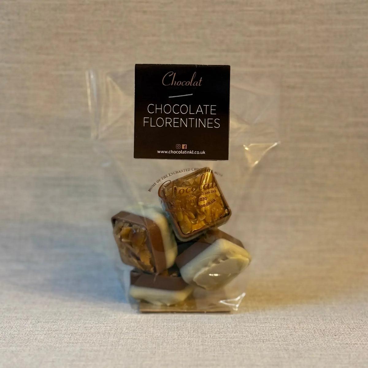 Chocolate Florentines | Gift Bag of 5 | Chocolat in Kirkby Lonsdale