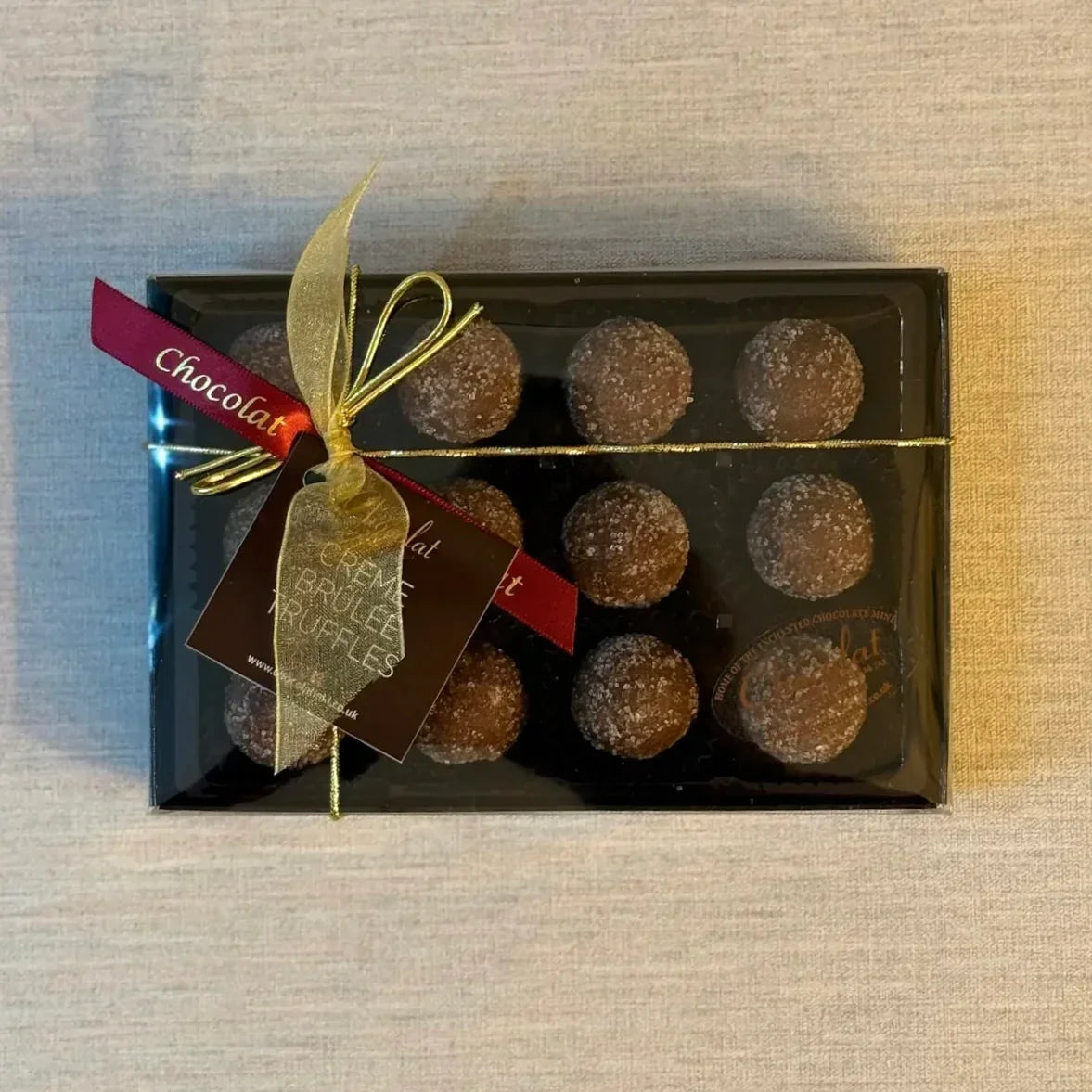 Creme Brûlée Truffles | Gift Box of 12