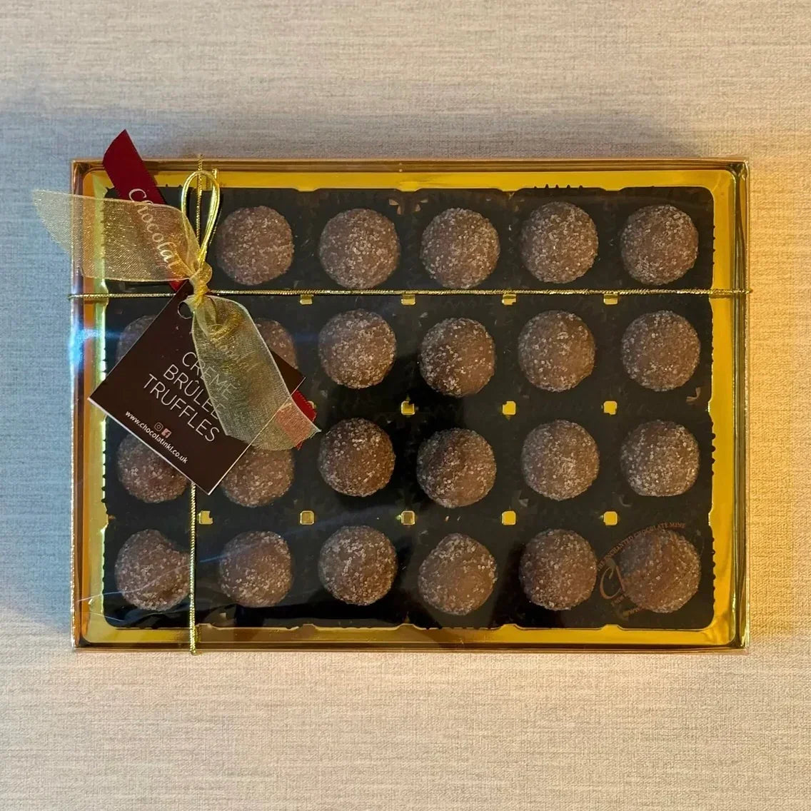 Creme Brûlée Truffles | Gift Box of 24