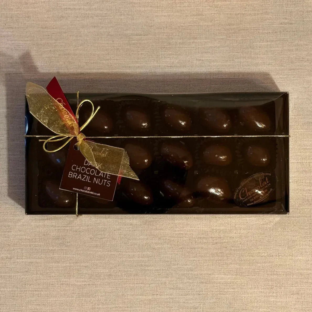Dark Chocolate Brazil Nuts | Gift Box of 18