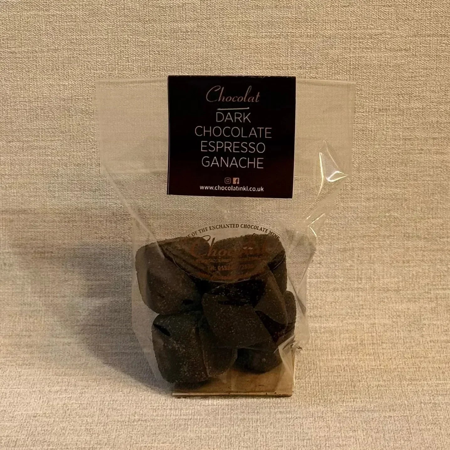 Dark Chocolate Espresso Ganache | Gift Bag of 5 | Chocolat in Kirkby Lonsdale