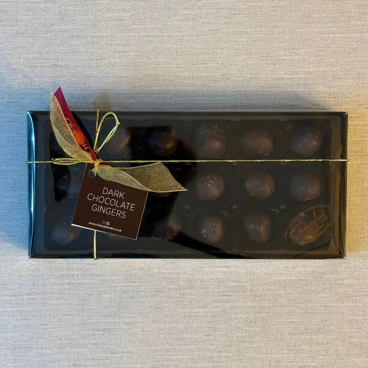 Dark Chocolate Gingers | Gift Box of 18
