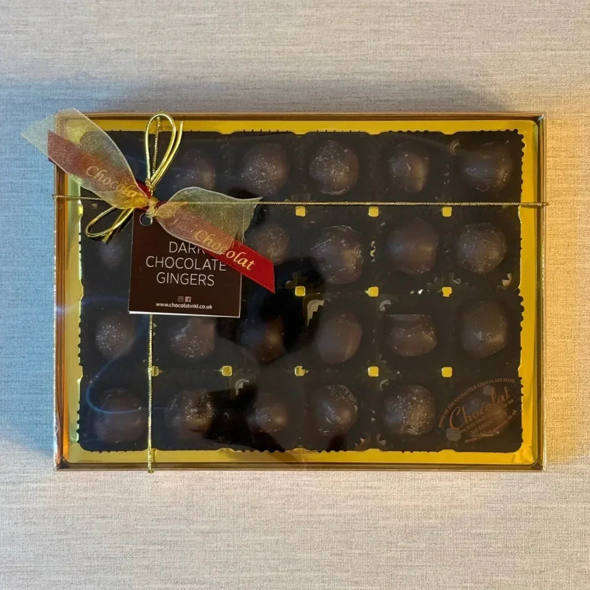Dark Chocolate Gingers | Gift Box of 24