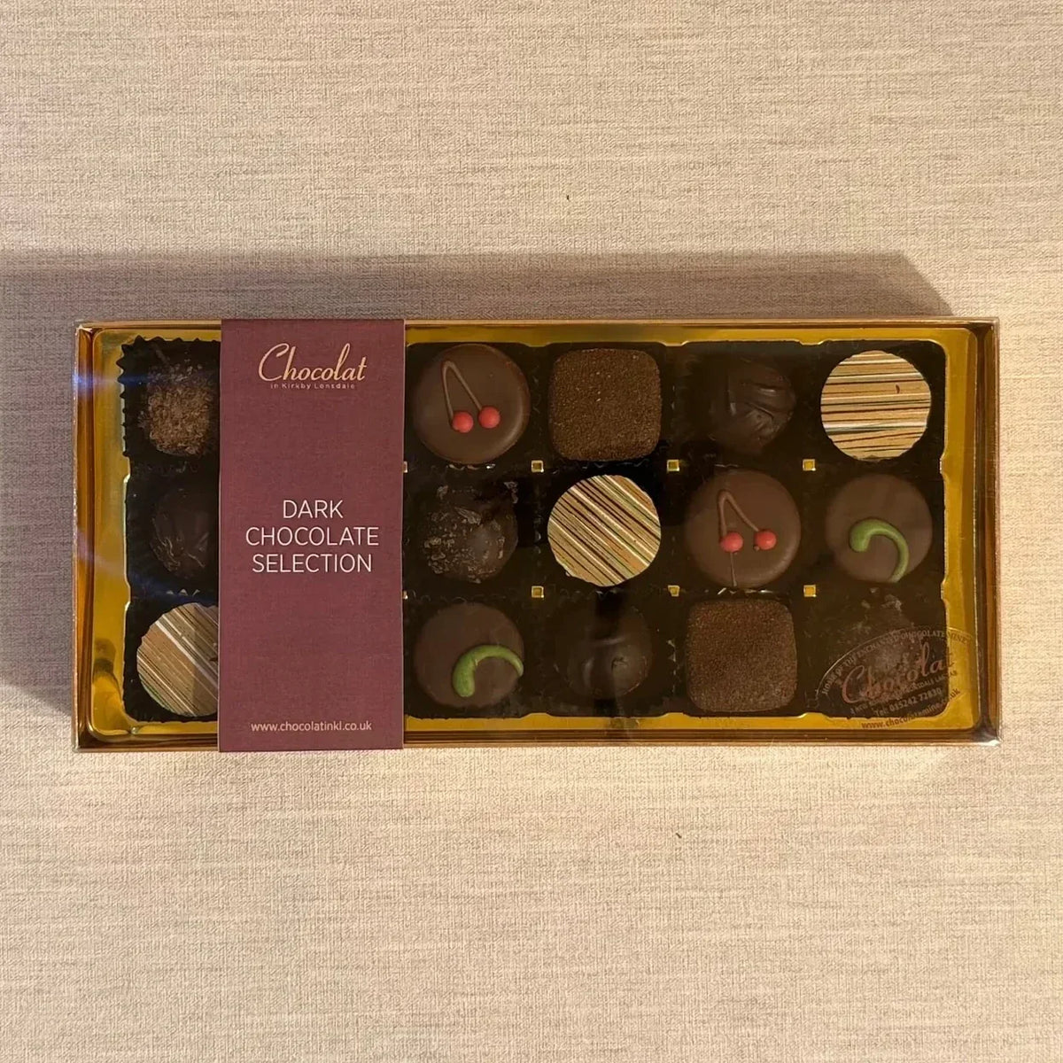 Dark Chocolate Selection | Gift Box of 18