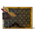 Chocolat in Kirkby Lonsdale gift box of 24 dark chocolate truffles with a gold ribbon and branded tag