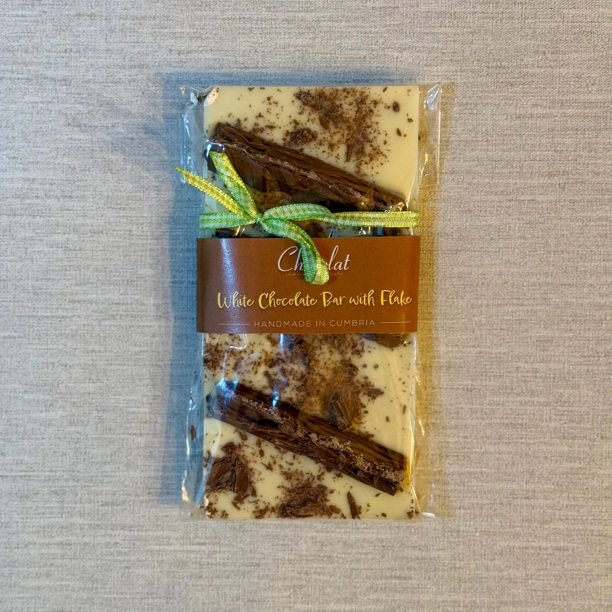 Flake White Chocolate Bar | Chocolat in Kirkby Lonsdale