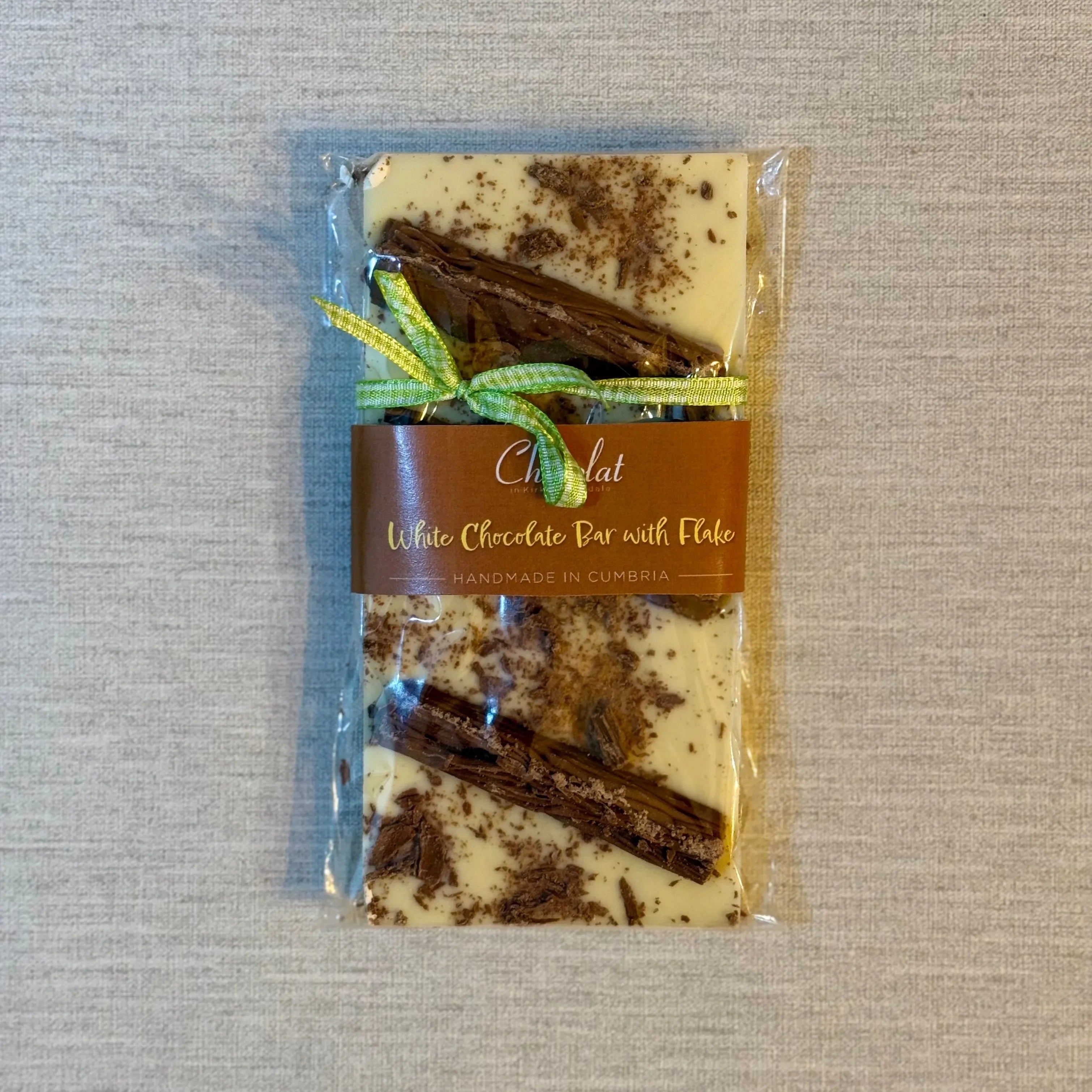 Flake White Chocolate Bar | Chocolat in Kirkby Lonsdale
