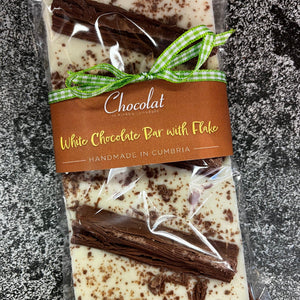 Flake White Chocolate Bar | Chocolat in Kirkby Lonsdale