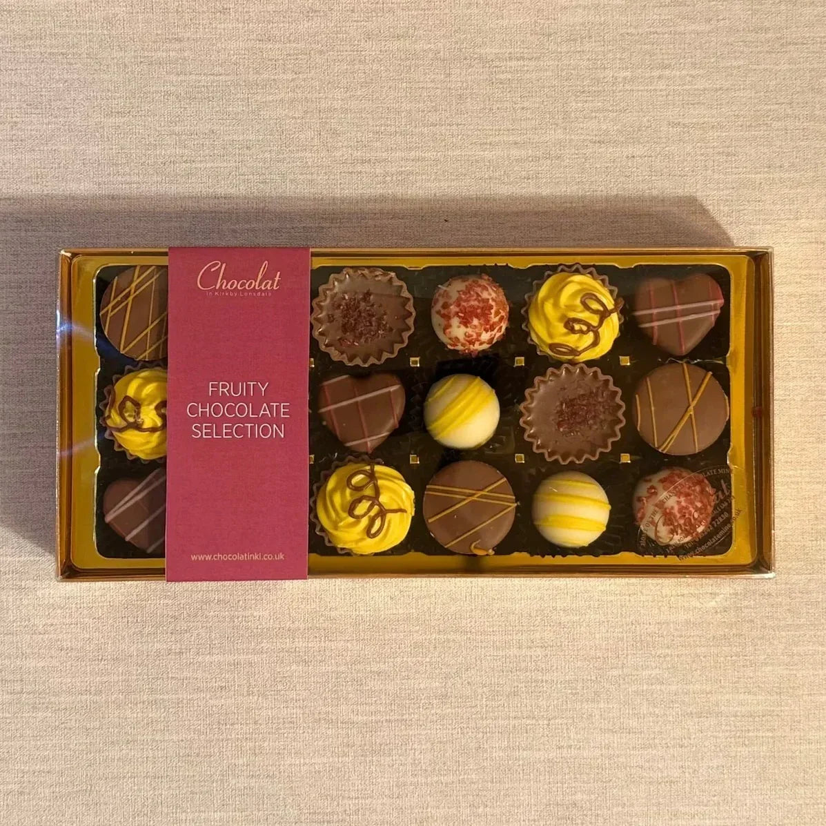 Fruity Chocolate Selection | Gift Box of 18