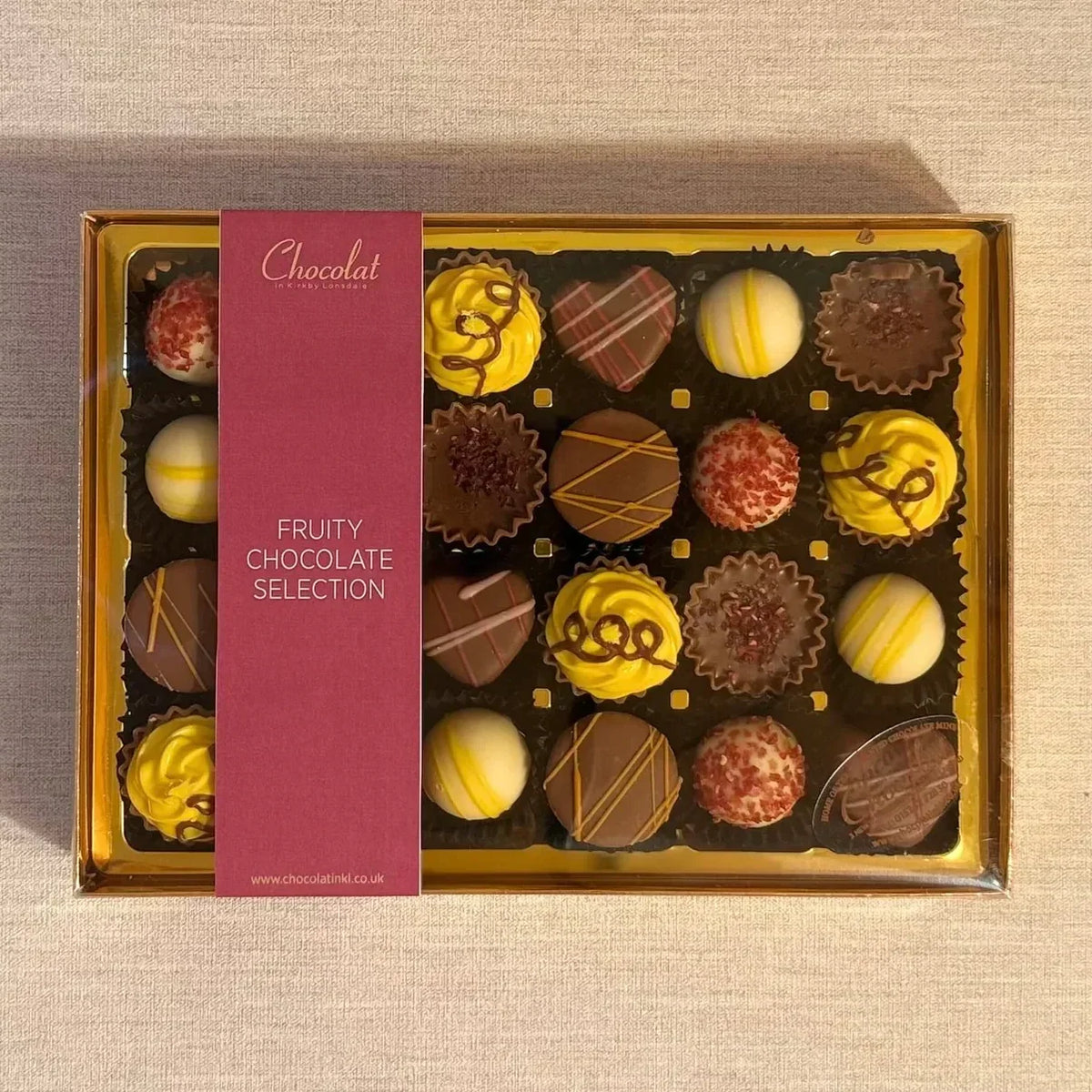 Fruity Chocolate Selection | Gift Box of 24