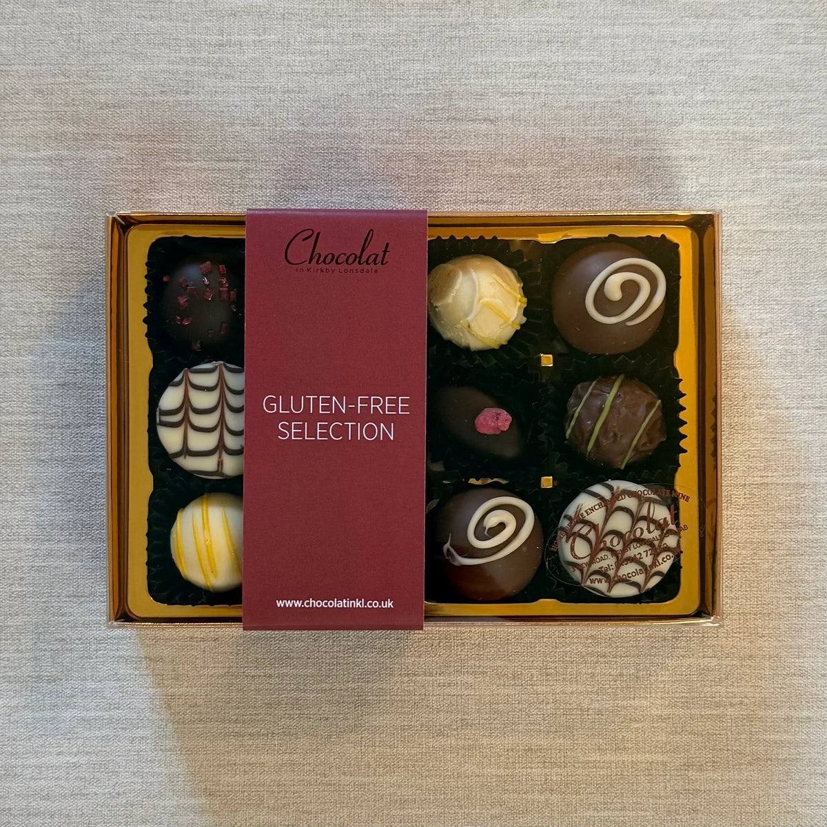 Gluten Free Chocolate Selection | Gift Box of 12