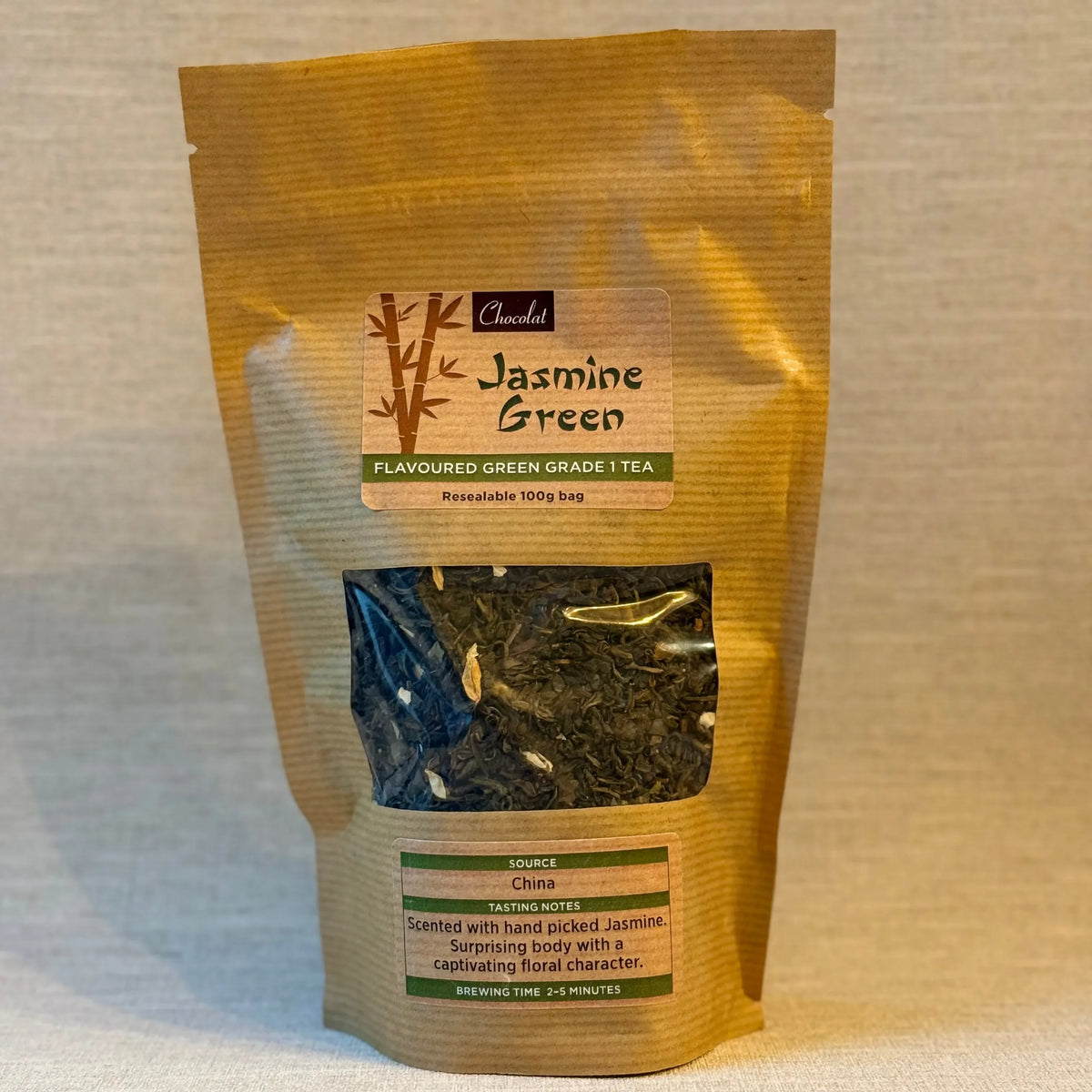 Jasmine Green Loose Leaf Tea | Chocolat in Kirkby Lonsdale