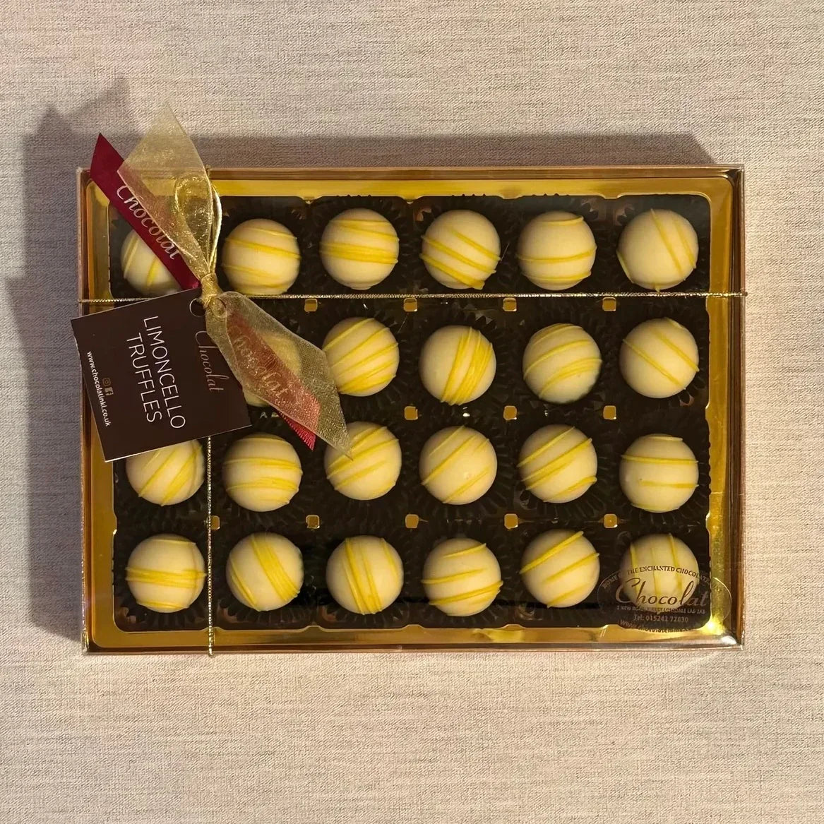 Limoncello Truffles | Gift Box of 24