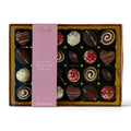 Chocolat in Kirkby Lonsdale Luxury Selection For Her gift box featuring 24 assorted handcrafted gourmet chocolates.