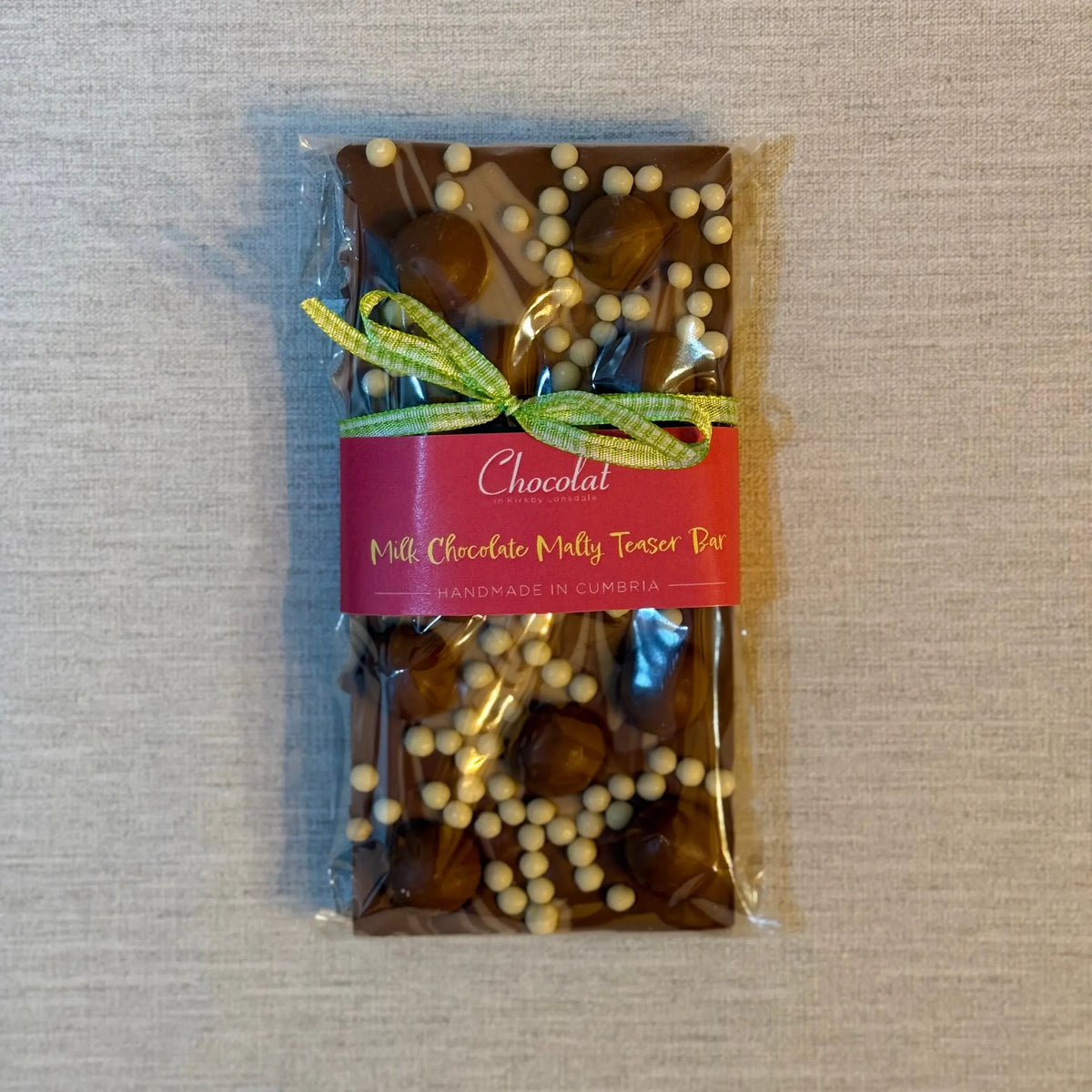 Malty Teaser Milk Chocolate Bar | Chocolat in Kirkby Lonsdale