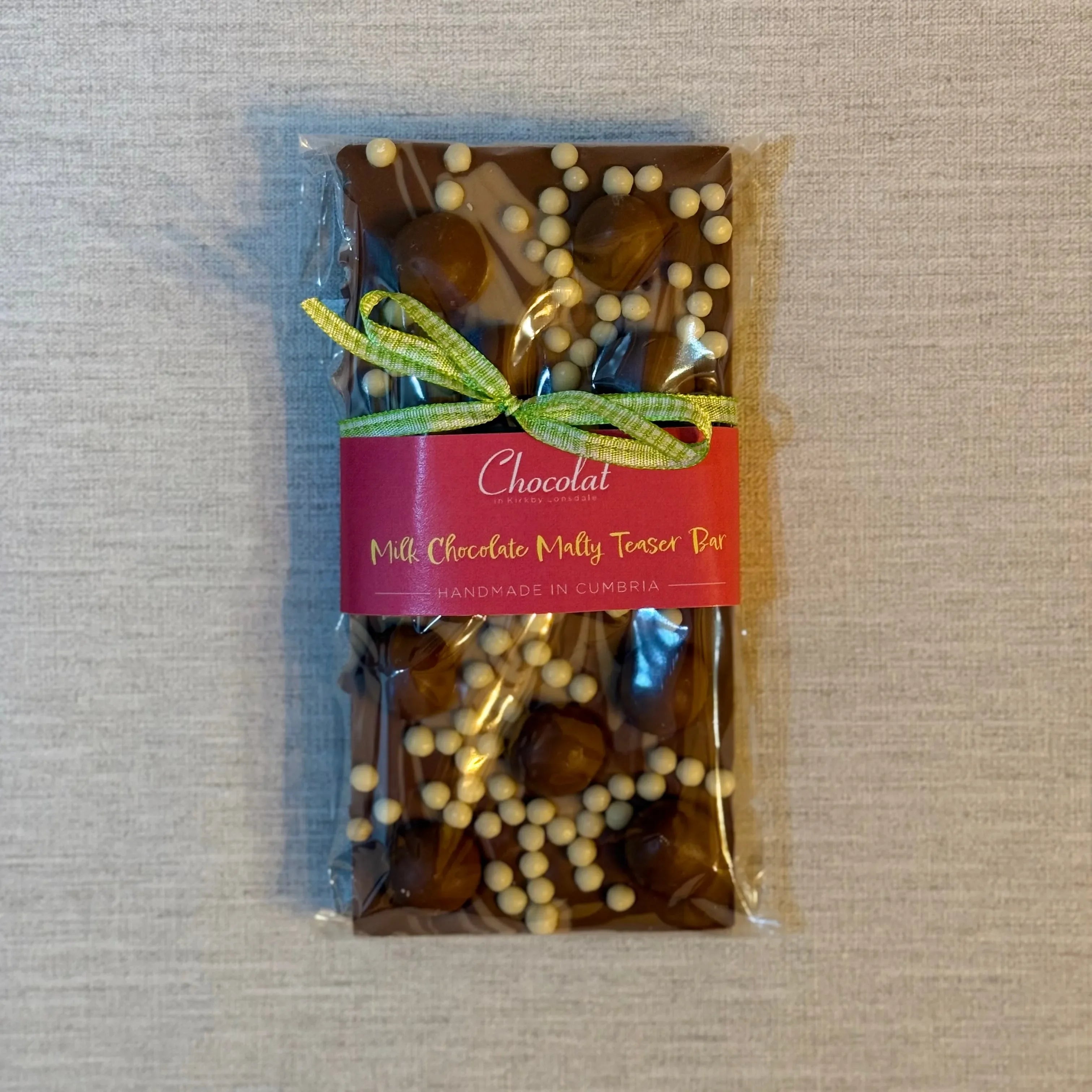 Malty Teaser Milk Chocolate Bar | Chocolat in Kirkby Lonsdale