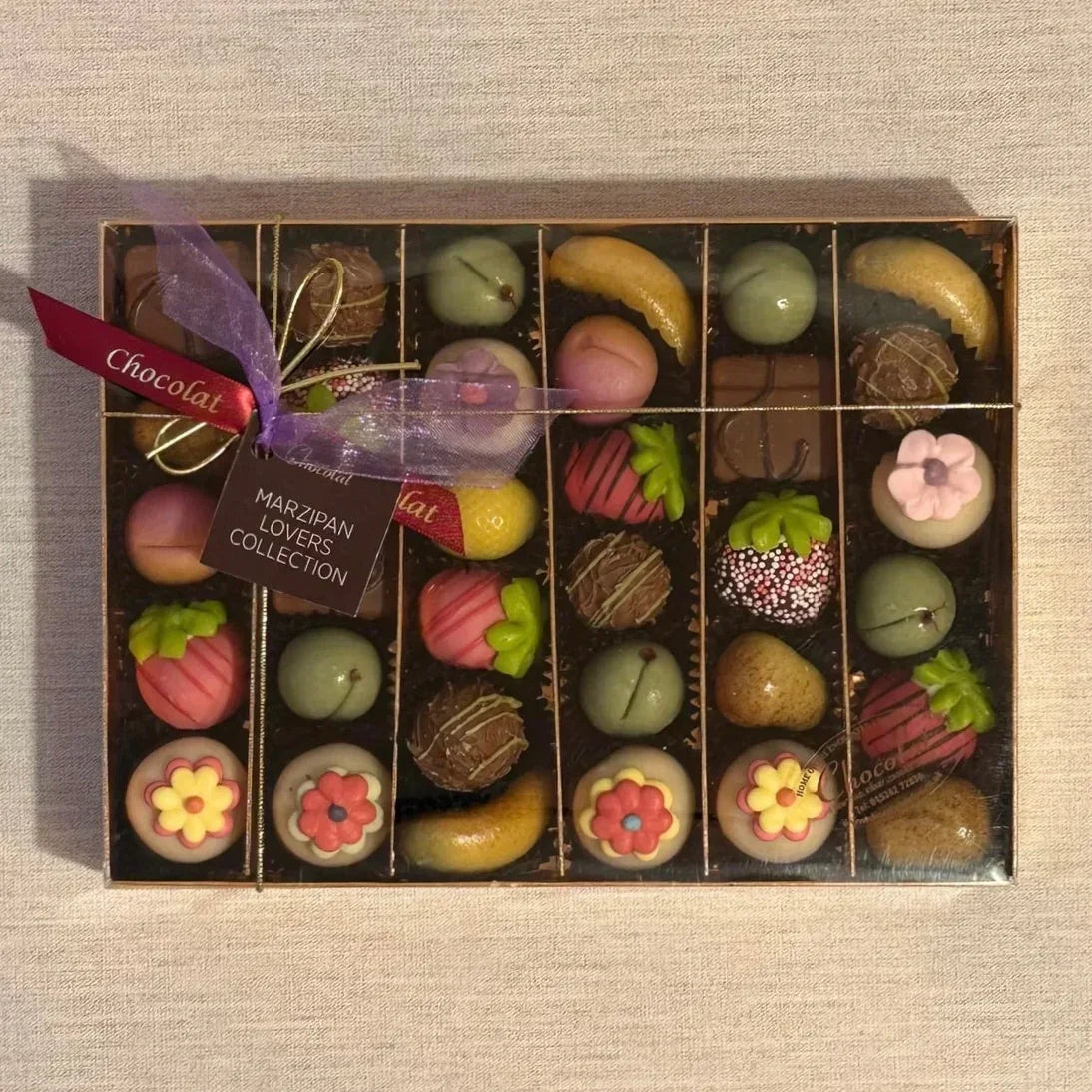 Marzipan Chocolate Selection | Gift Box Large 550g