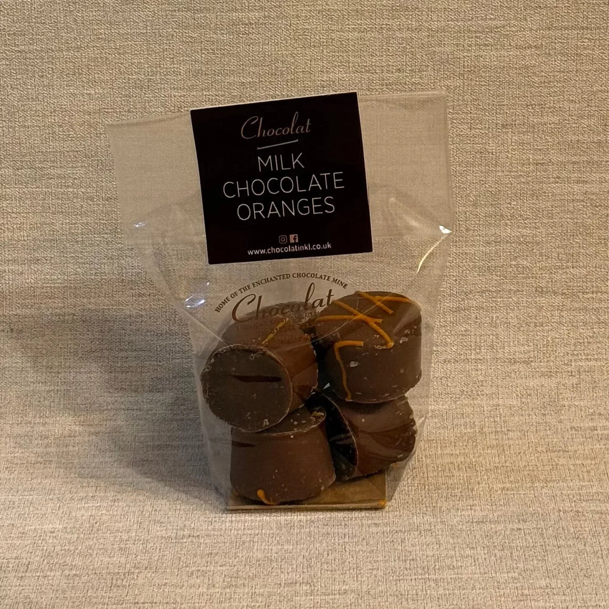 Milk Chocolate Oranges | Gift Bag of 5 | Chocolat in Kirkby Lonsdale