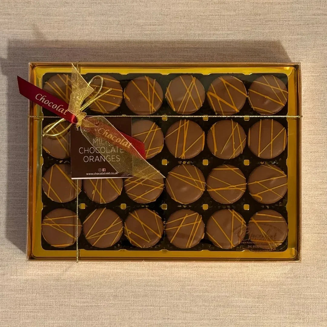 Milk Chocolate Oranges | Gift Box of 24