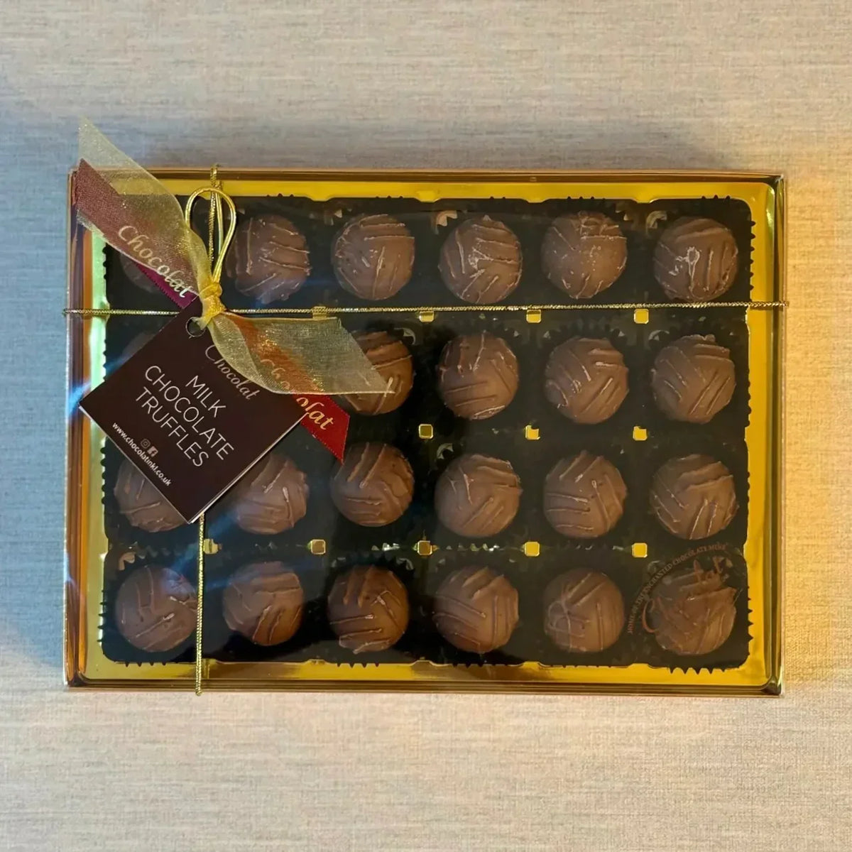 Milk Chocolate Truffles | Gift Box of 24
